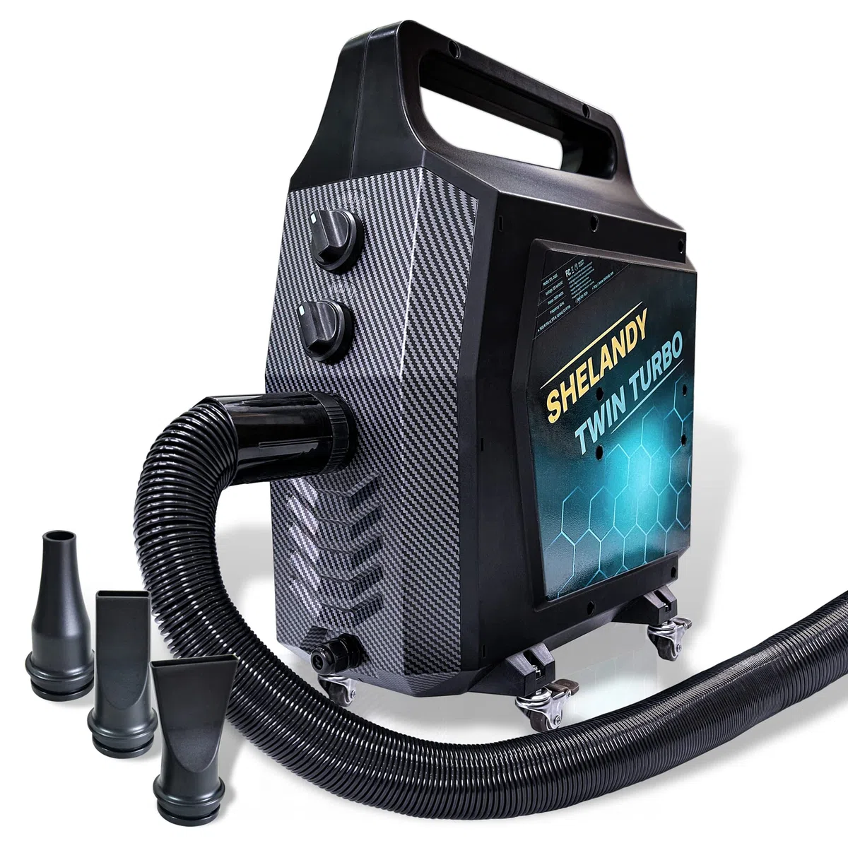 SHELANDY Sèche-Linge Double Turbo pour Chien