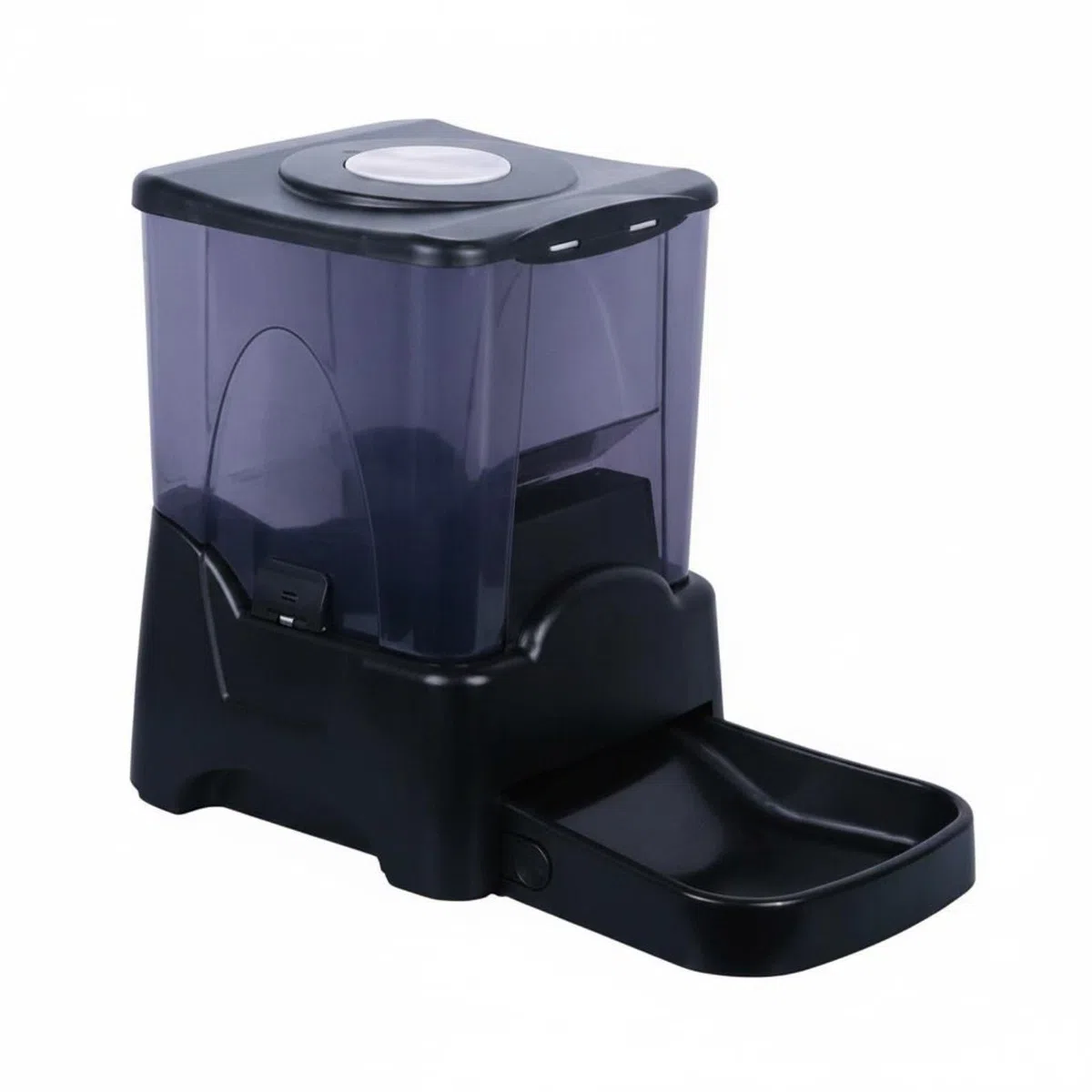Colcolo Distributeur Automatique Nourrisseur Mangeoire Gamelle .49 L Capteurs Anti-Remplissage 4 Repas Quotidiens Portion 0.5 à 2 Tasse Voix Personnalisée