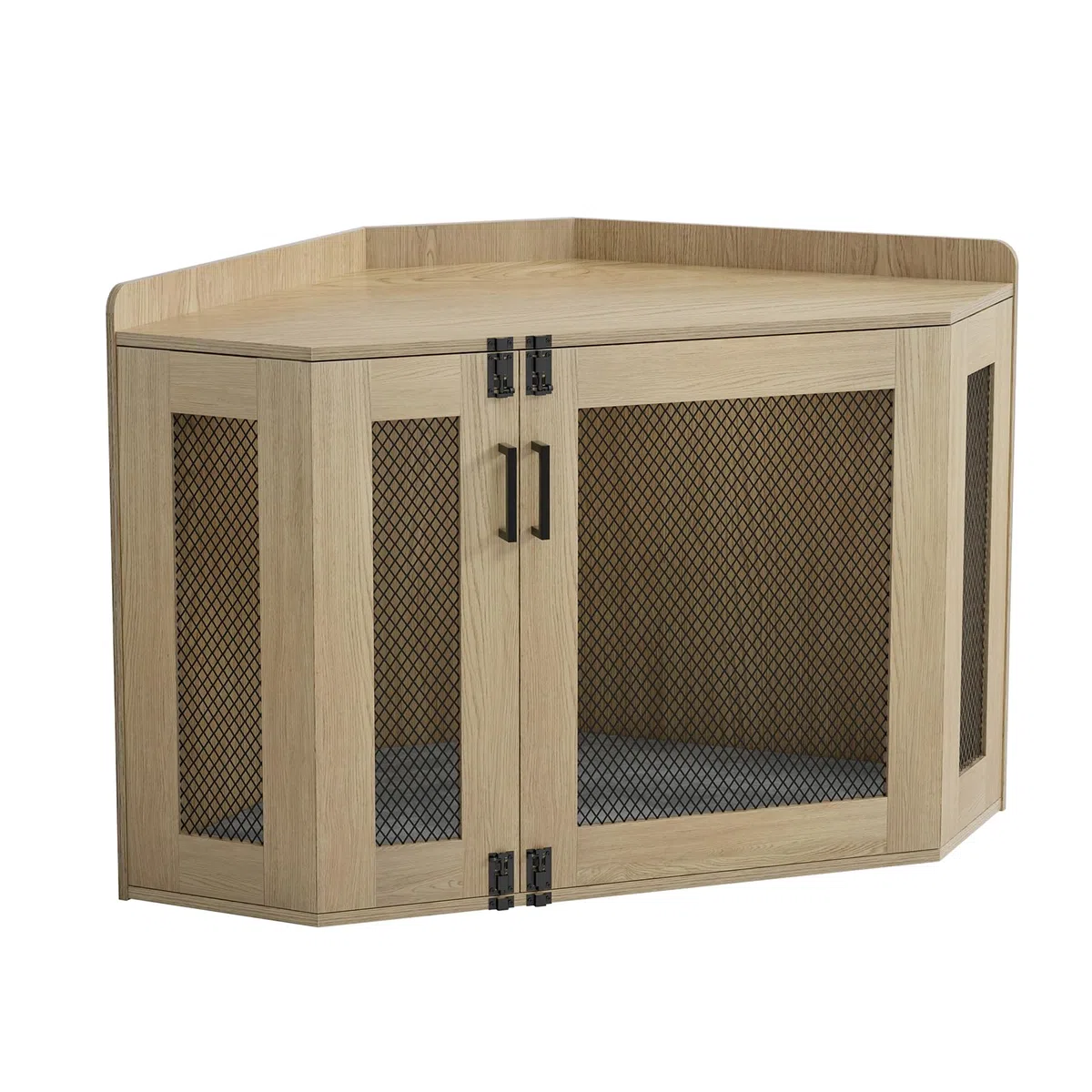 Cage Meuble pour Chien d’Intérieur pour Chien de Petite et Moyenne Taille