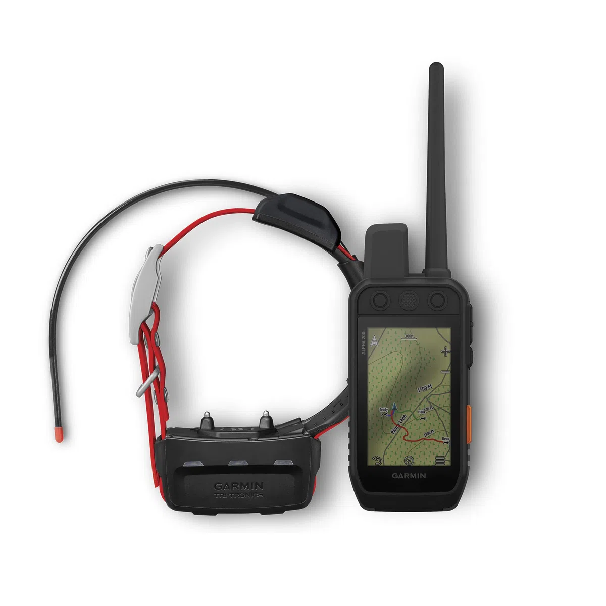 Garmin Alpha 200i/TT 15 Ensemble de Suivi et de Dressage de Chien, Portable et Collier, utilise la Technologie inReach, écran Tactile de 3,6" lisible à la lumière du Soleil (010-02230-00), Noir