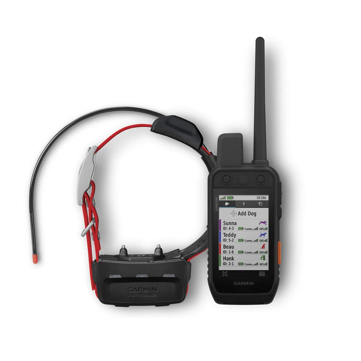 Garmin Alpha 200i/TT 15 Ensemble de Suivi et de Dressage de Chien, Portable et Collier, utilise la Technologie inReach, écran Tactile de 3,6" lisible à la lumière du Soleil (010-02230-00), Noir