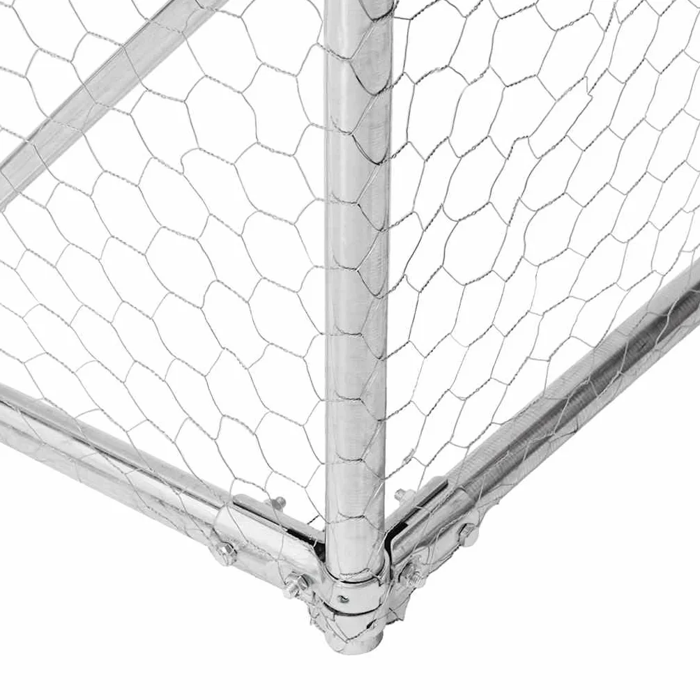 vidaXL Niche d'extérieur pour Chien avec Couvercle, 3 x 2 x 1,9 m,